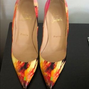LV’s red bottoms